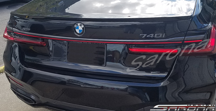 Custom BMW 7 Series  Sedan Trunk Wing (2020 - 2022) - $225.00 (Part #BM-140-TW)